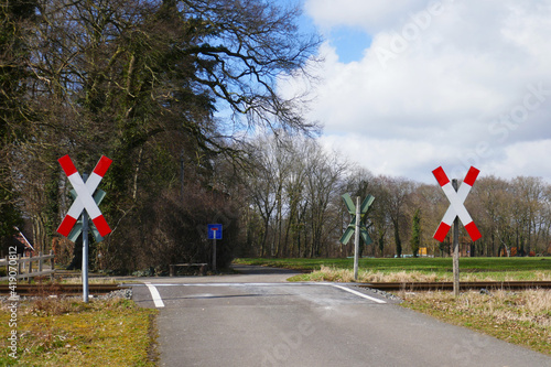 Fotografie Andreaskreuz