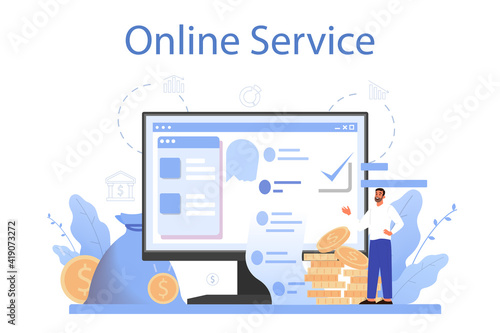 Cost optimization online service or platform. Spending and cost reduction