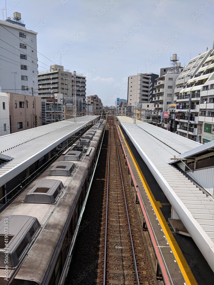 Fototapeta premium railway station