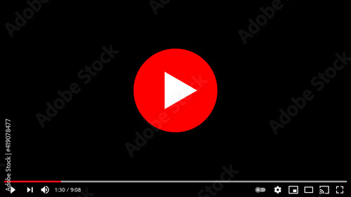動画再生の画面