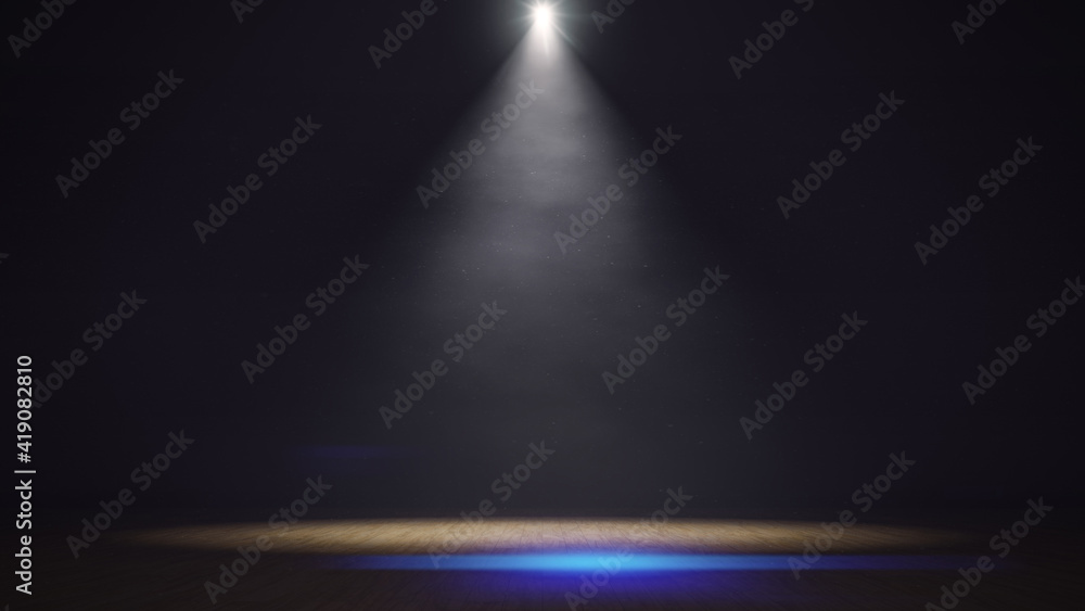 moody stage light background