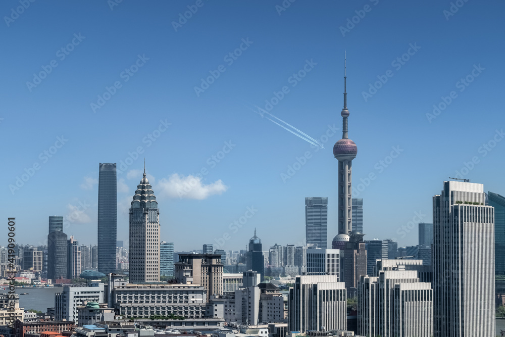 modern shanghai scene