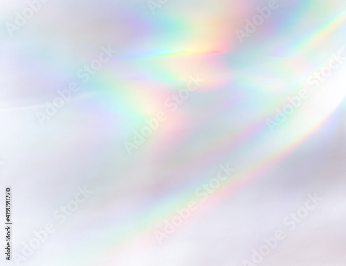 Natural light effects mock-up. 
 Rainbow light  texture overlay effect.  photo