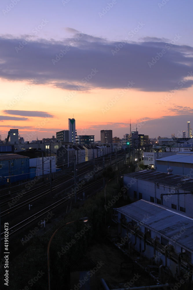Naklejka premium 大阪 日本