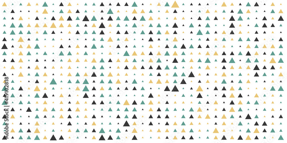 Dark Silver black green yellow orange vector cover in polygonal style. Modern abstract illustration with colorful triangles. Pattern for commercials. 