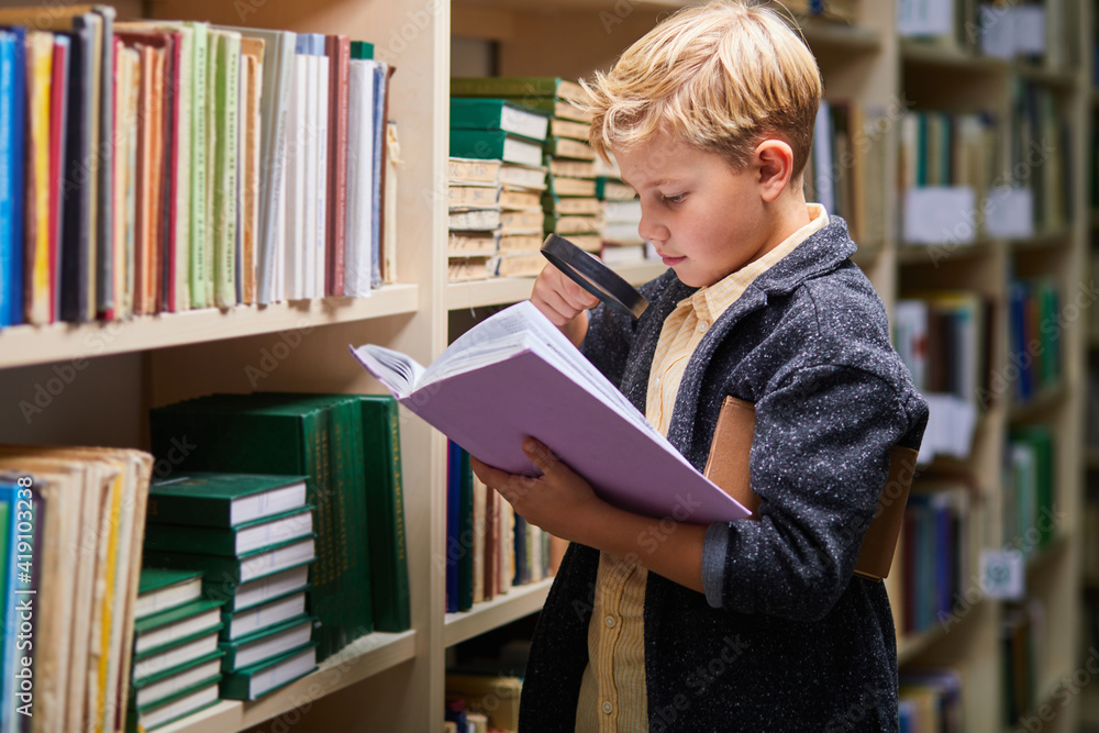 preschool boy reading book in library with patience, caucasian kid boy is concentrated on education, getting knowledge. child s brain development, learn to read, cognitive skills concept preschool boy reading book in library with patience, caucasian kid boy is concentrated on education, getting knowledge. child s brain development, learn to read, cognitive skills concept