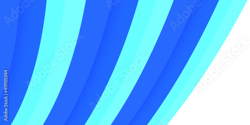 Abstract vector business background banner beautiful blue wave 