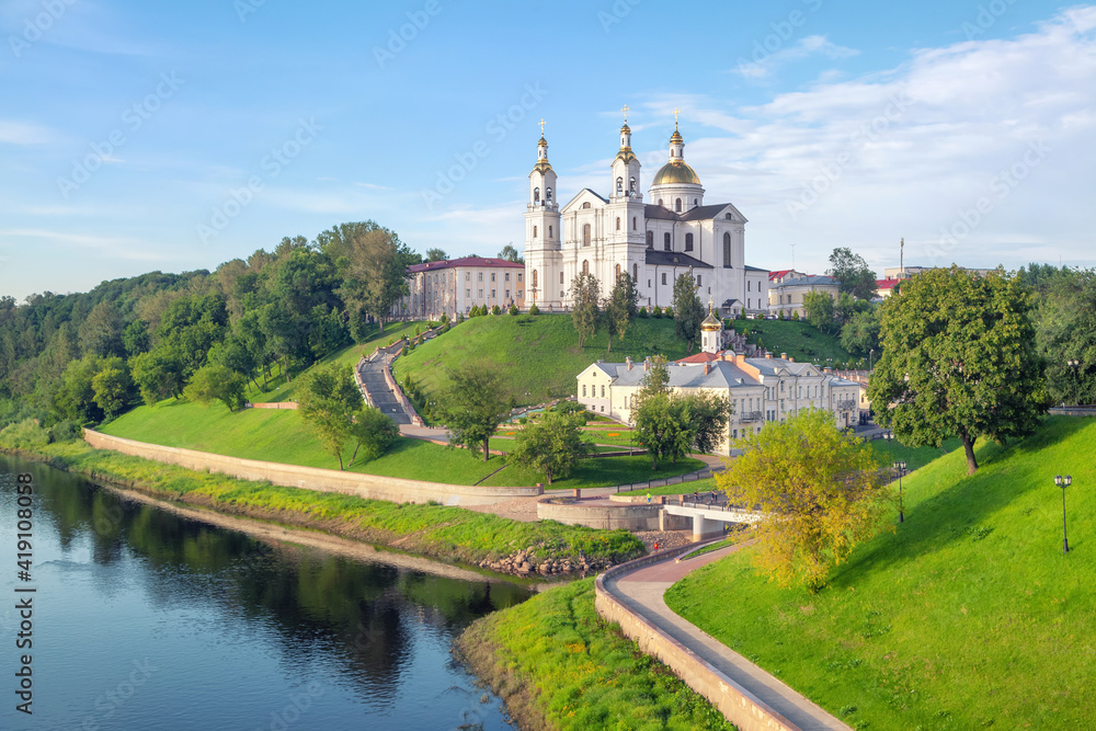 Uspensky (Assumption) Cathedral in Viciebsk, Belarus