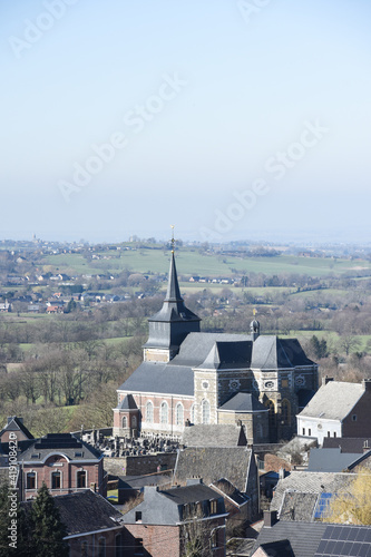 Belgique Wallonie Wallonie Clermont village eglise paysage religion immobilier tourisme © JeanLuc