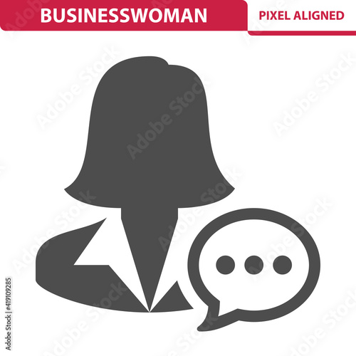 Businesswoman, Politician Icon