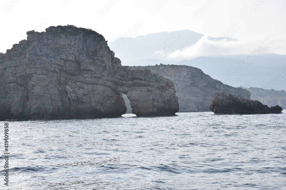 Scogliera di Castellammare del Golfo comune di Trapani, Sicilia, denominata