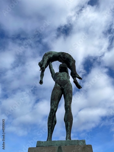 Photography Statue at Vigeland park