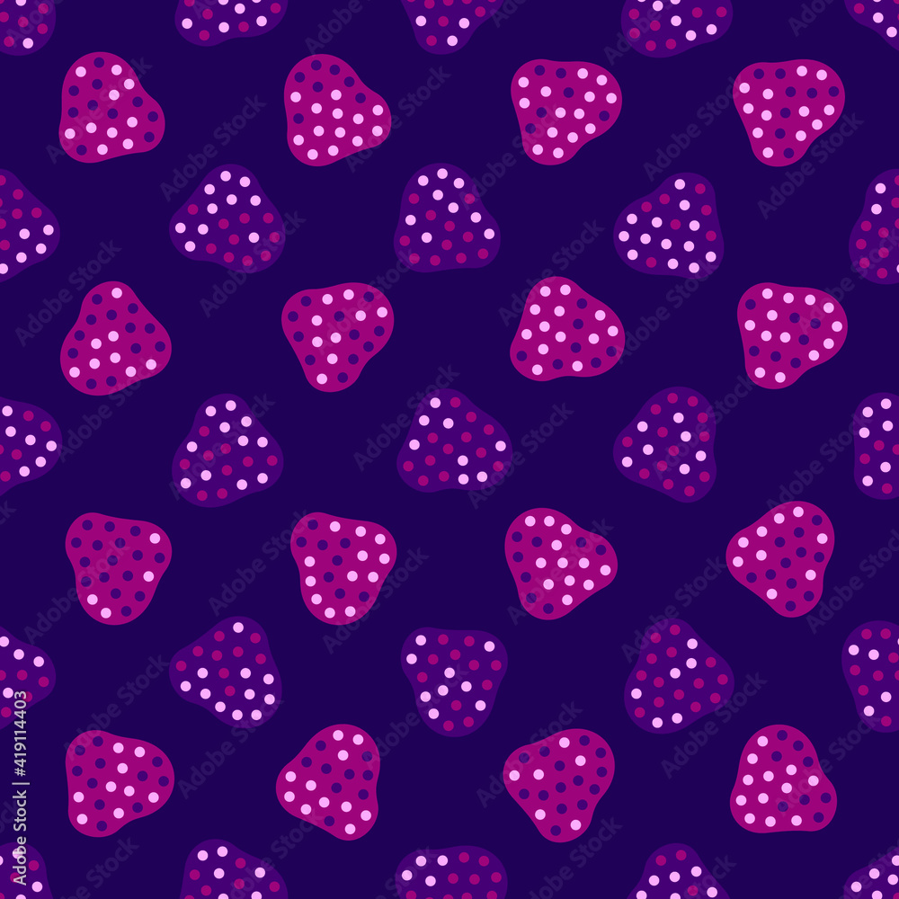 seamless pattern with hearts