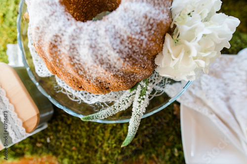 Kuchen Marmorkuchen Napfkuchen Kugelhupf photo