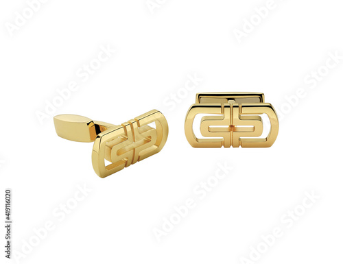 Elegant men's cufflinks