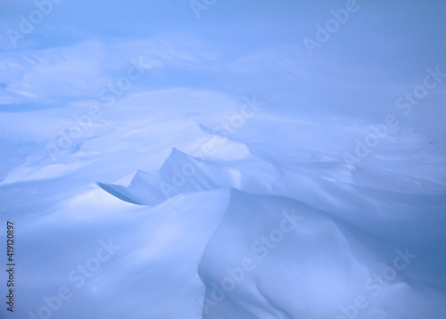 Fototapeta Naklejka Na Ścianę i Meble -  Snowy Arctic Mountains