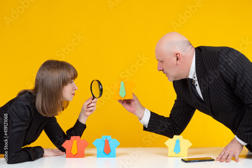 Checking employee before hi...