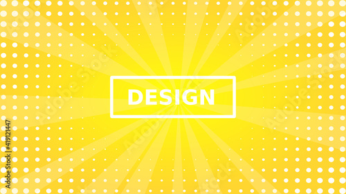 vector background with rays