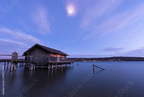 boatshouse at the lake