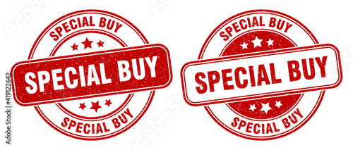 special buy stamp. special buy label. round grunge sign