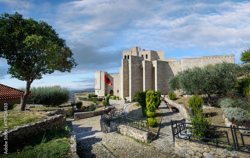 The Skanderbeg Museum in Kruje, Albania. The building of George Castriot ( Skanderbeg ) - national albanian hero. Kruje ( Kruja ) Castle and fortress photo