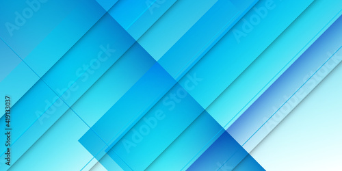 Square shapes composition geometric abstract background. 3D shadow effects and fluid gradients. Modern overlapping forms. Light blue abstract square background