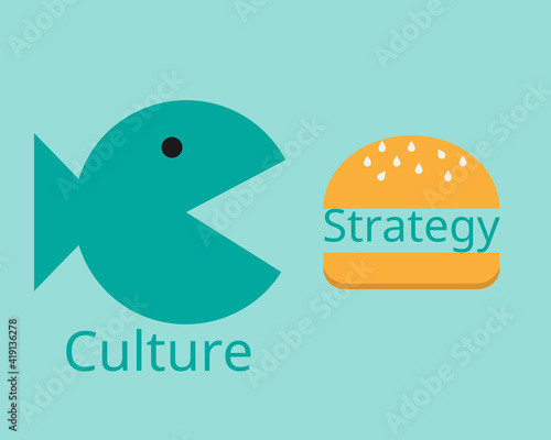 Culture Eats Strategy vector