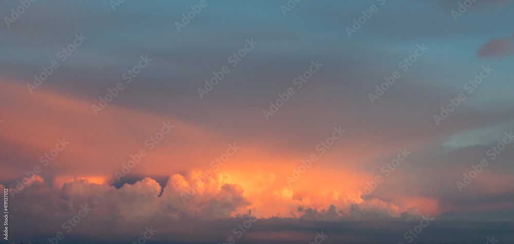 Naklejka premium Sky replacement material.