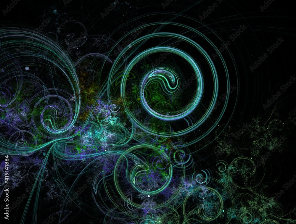 Imaginatory fractal background Image Imaginatory fractal background Image