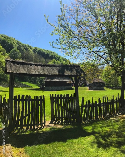 old farm house photo