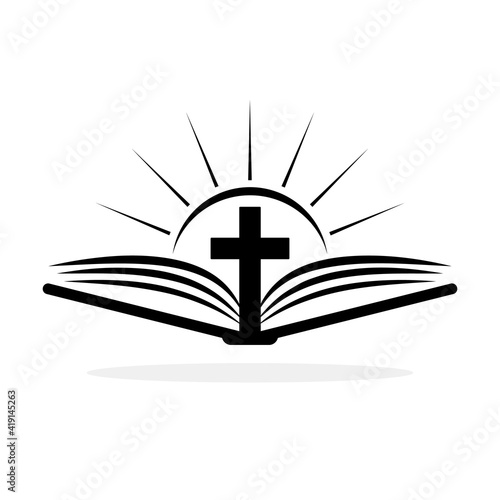 Fotografia, Obraz Church logo