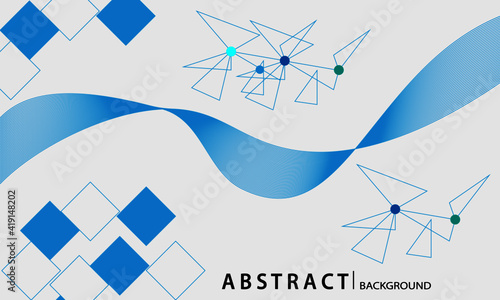 abstract line background with blue main color