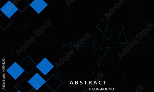 abstract line background with blue main color