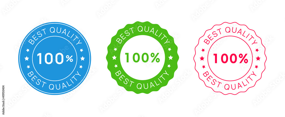 Set of Best Quality Stamp Icon Signs. Vector Premium Product Emblem. Set of Best Quality Stamp Icon Signs. Vector Premium Product Emblem.