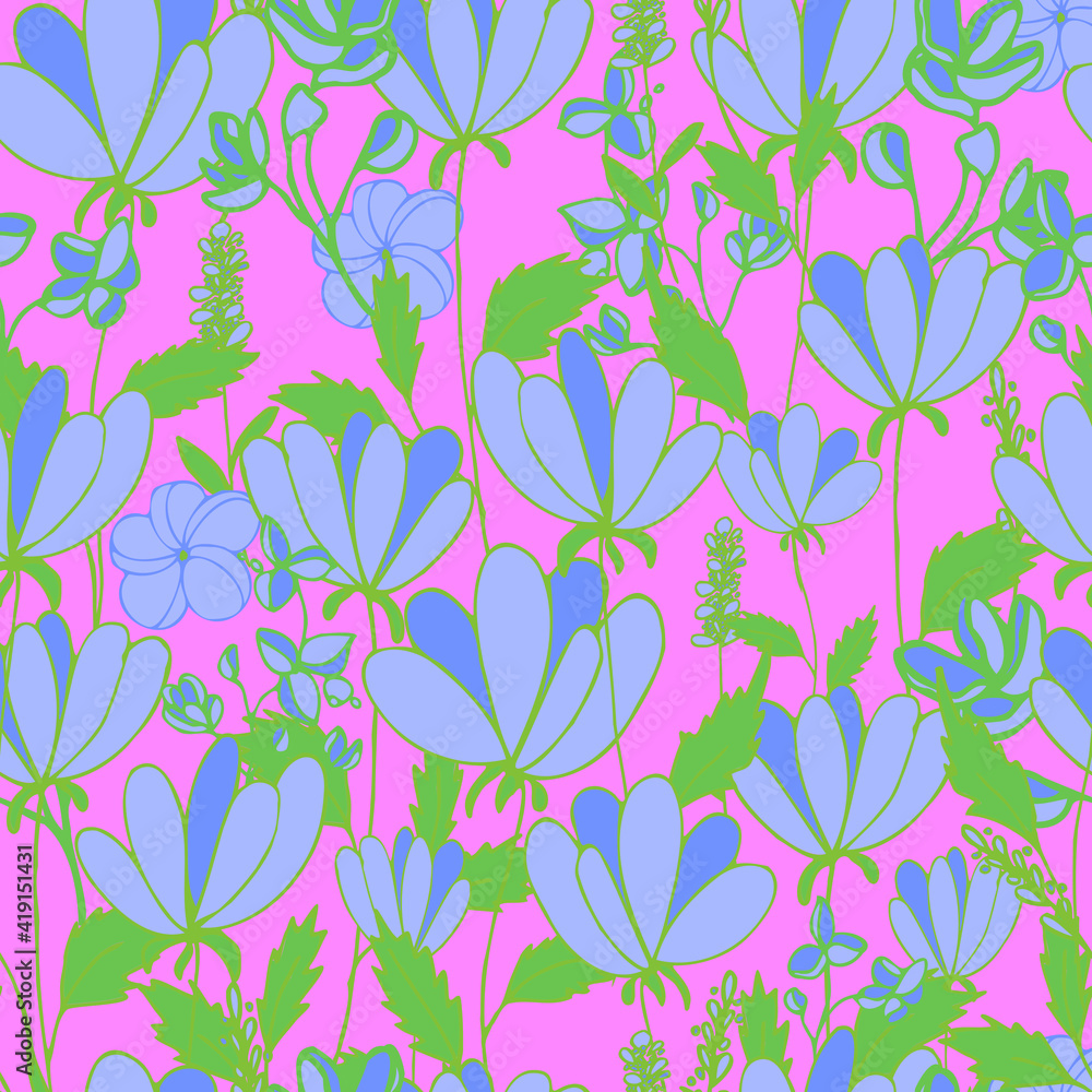 seamless floral pattern seamless floral pattern