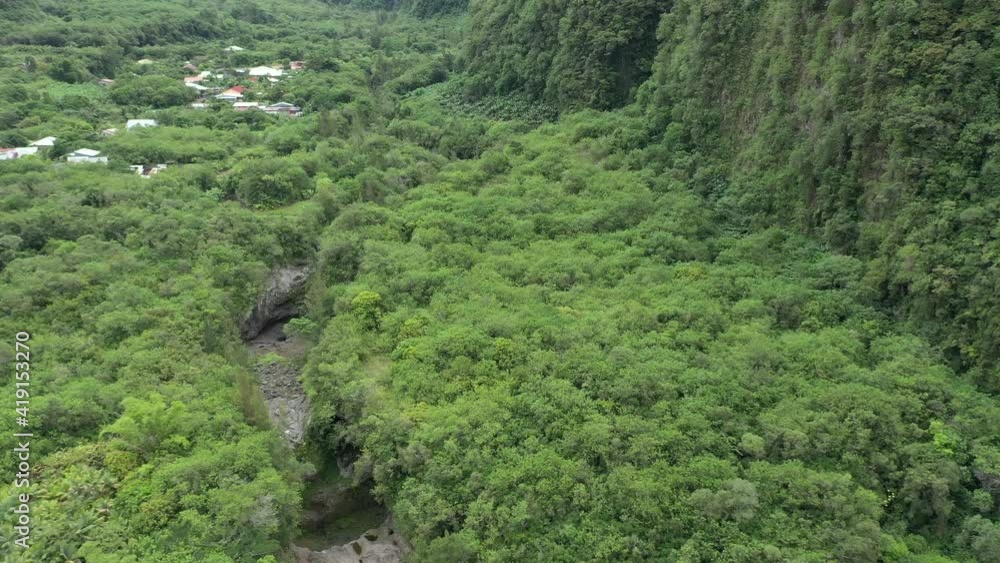 Langevin River in Reunion Island Langevin River in Reunion Island