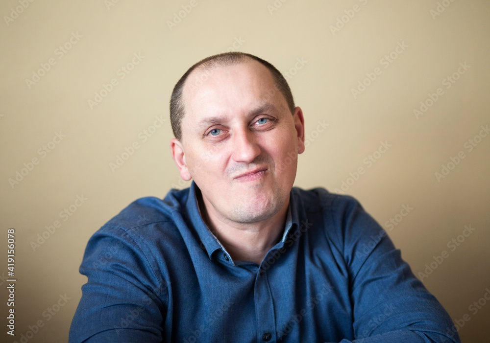 Portrait of smiling mature man, Piotrkow Trybunalski, Lodzkie, Poland Portrait of smiling mature man, Piotrkow Trybunalski, Lodzkie, Poland
