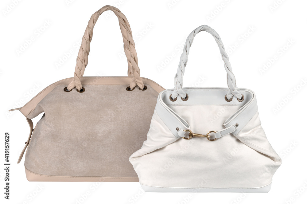 Fashionable and stylish walking handbag for woman.