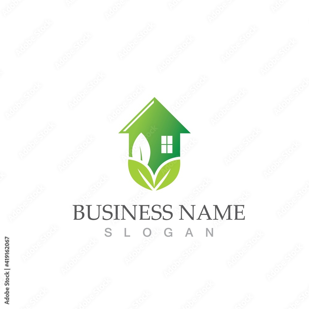 green house logo vector illustration green house logo vector illustration