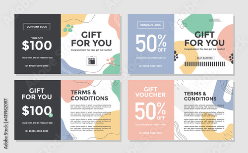 Set of coupon promotion sale for website, internet ads, social media or coupon. Big sale and super sale coupon discount. Coupon discount with vector illustration