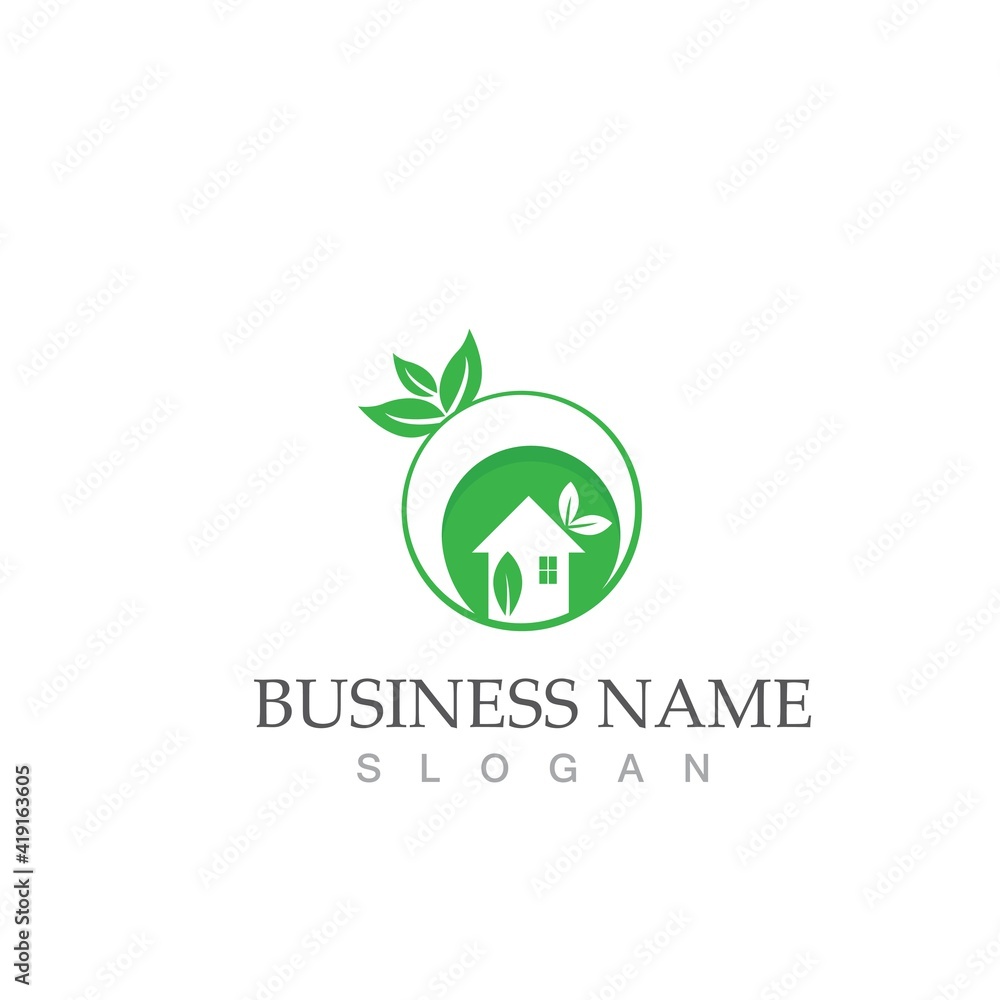green house logo vector illustration green house logo vector illustration