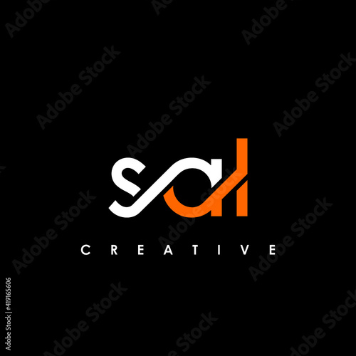 SAL Letter Initial Logo Design Template Vector Illustration
