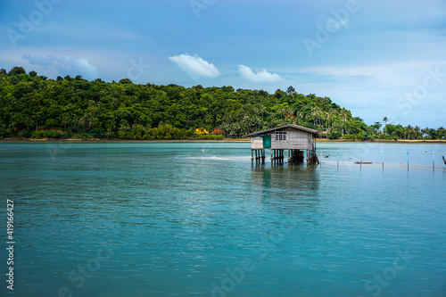 tropical resort on the sea Aonang Phuket Thailand