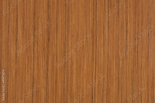 Teak veneer texture in brown color, stylish background for your unique design.