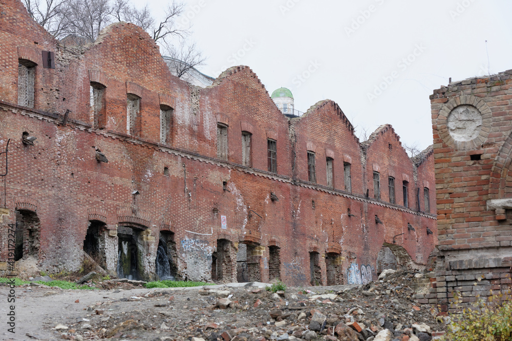  Abandoned warehouses (Paramonovskie) in Rostov-on-Don (1883)