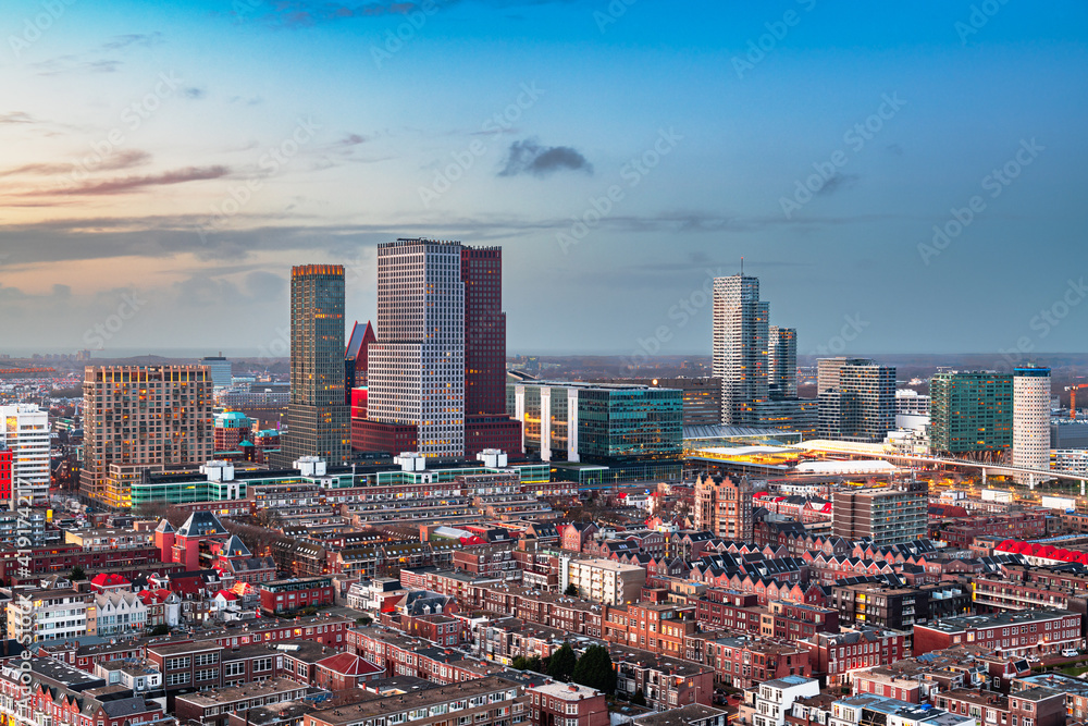 Obraz premium The Hague, Netherlands Cityscape