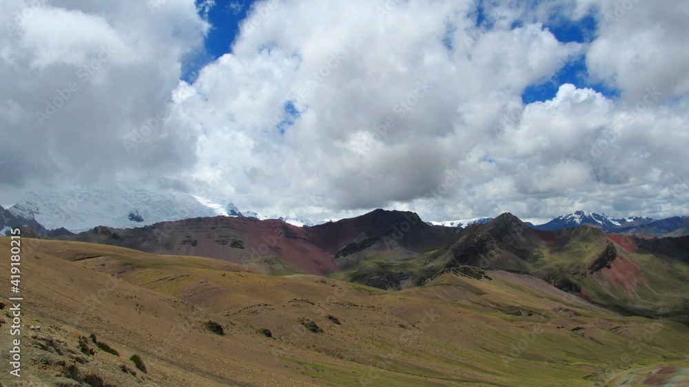 Bergkette in Peru