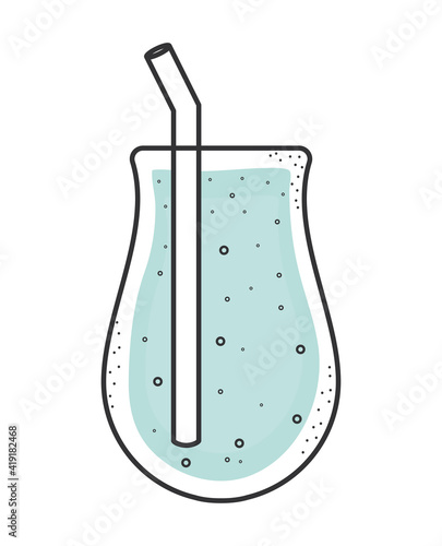 green shake isolated