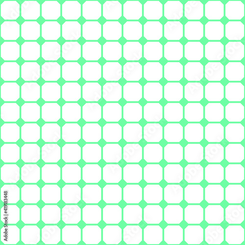 Abstract Seamless Pattern Lime Doodle Geometric Figures Background Vector