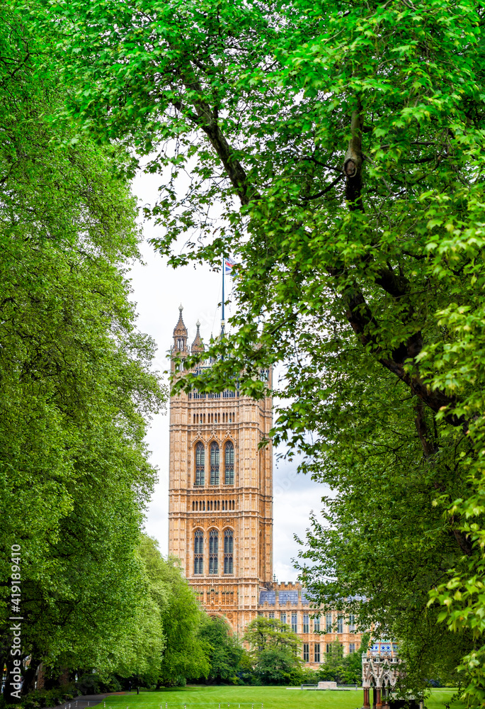 Obraz premium Tower of Palace of Westminster